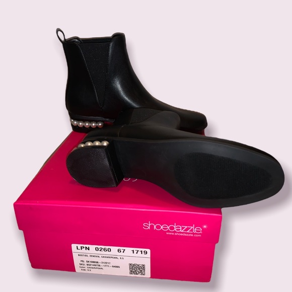 Zenovia pearl heeled boots - Picture 3 of 4